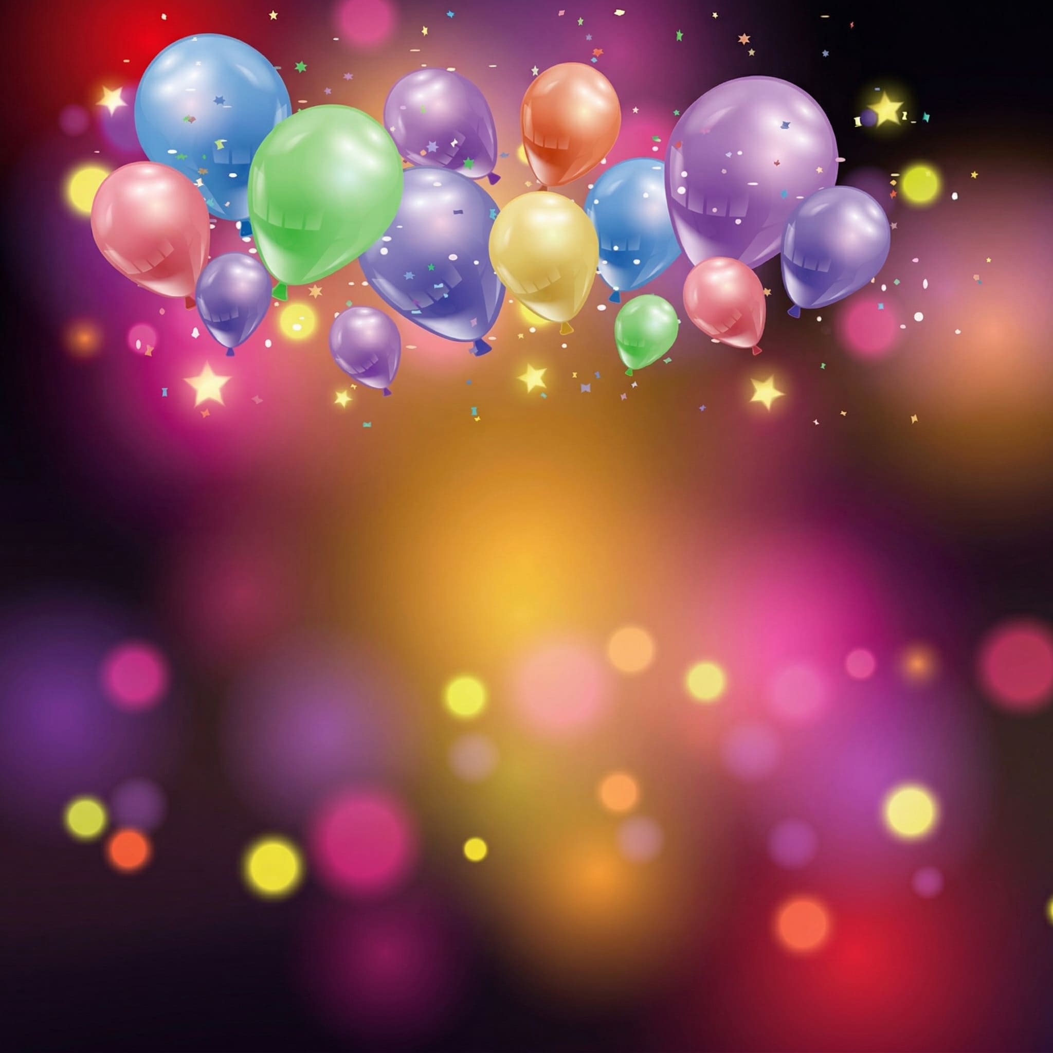 Balloons backdrop